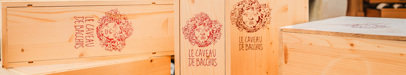 Coffret Cadeau Bois - Caveau de Bacchus