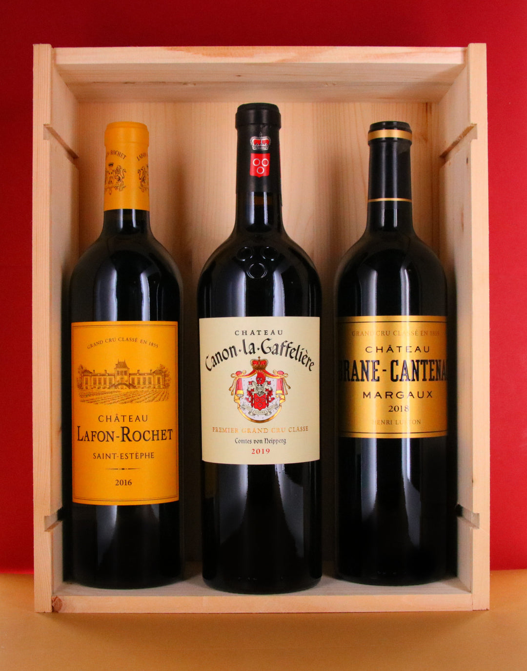 For the bride and groom - Box of 3 bottles