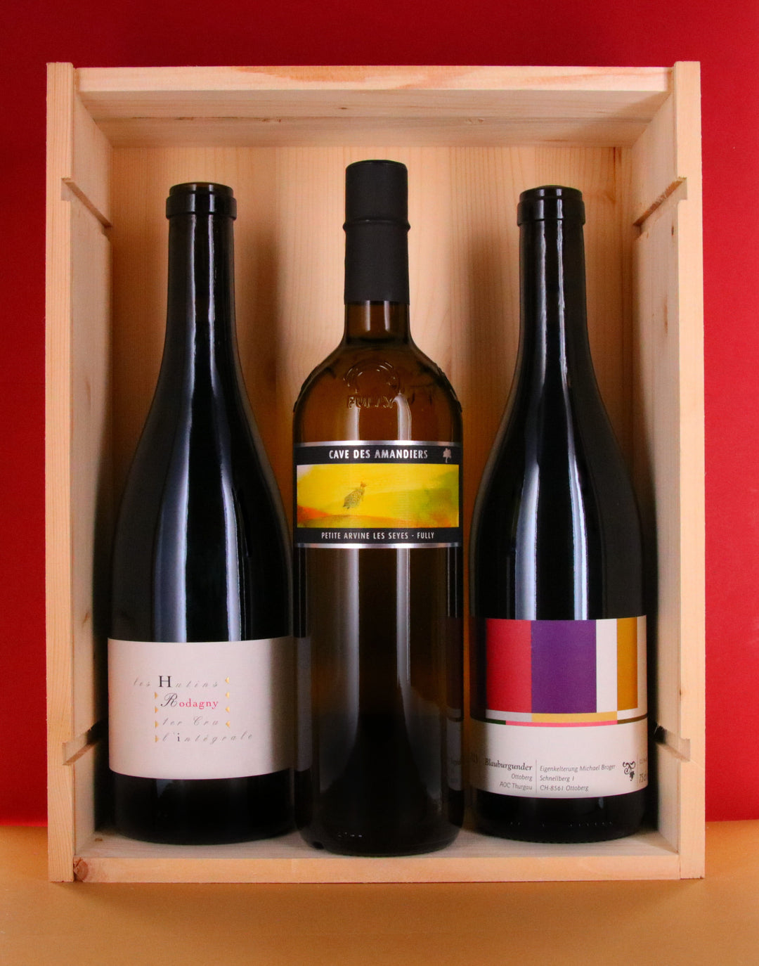 Pour les amoureux de la Suisse - Coffret 3 bouteilles