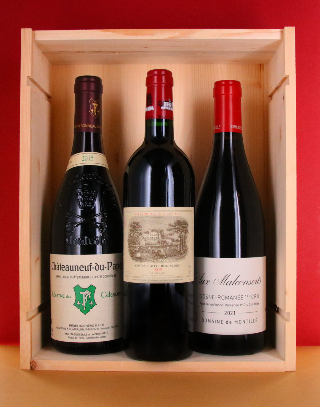 Pour offrir le cadeau ultime - Coffret 3 bouteilles