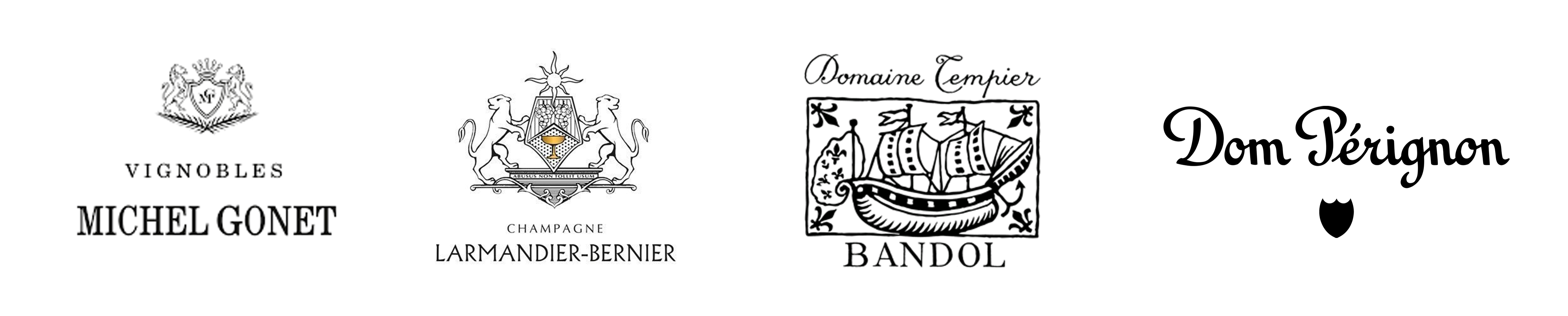 Logos_-_Michel_Gonet_-_Larmandier_Bernier_-_Dom_Perignon_-_Tempier