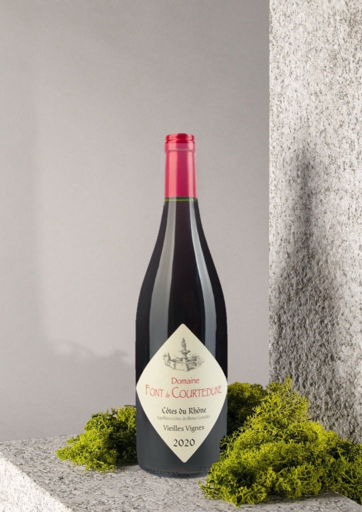 Domaine Font de Courtedune - Côtes du Rhône Villages "Vieilles Vignes" 2020