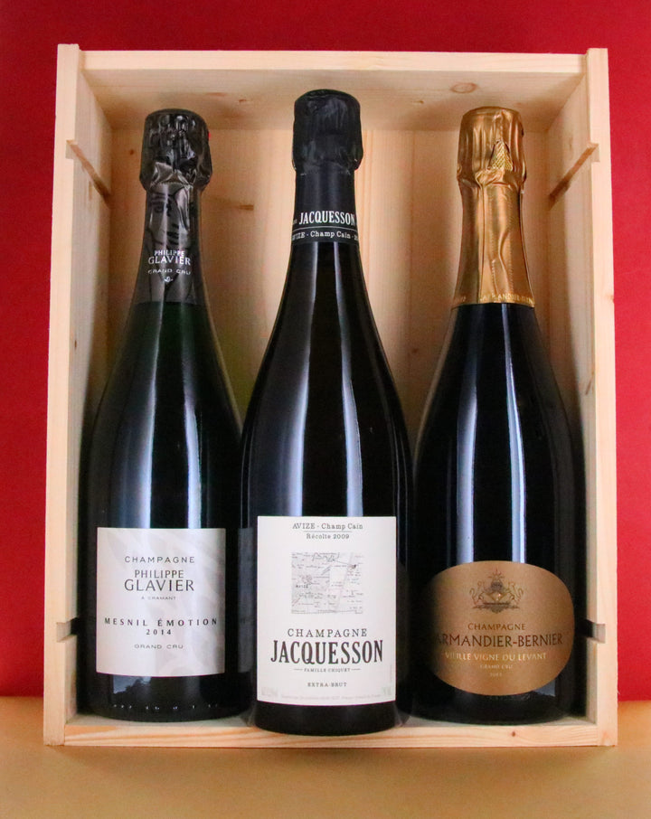 Coffret Grands Champagnes de la Côte des Blancs - 3 bouteilles