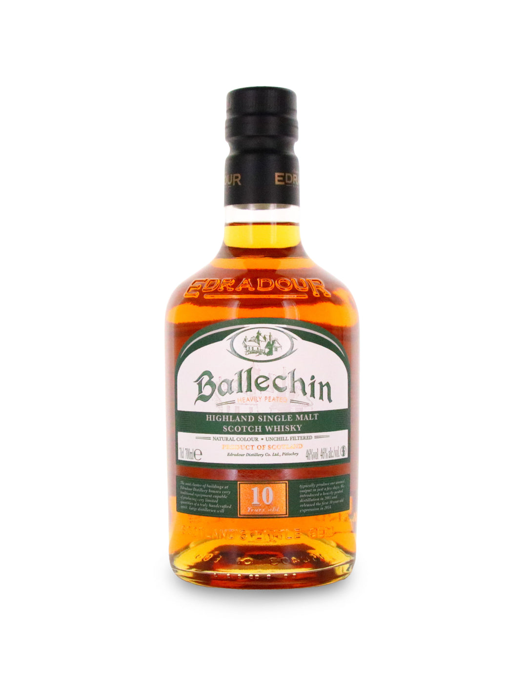 Ballechin - Highland Single Malt Whisky 10 Ans