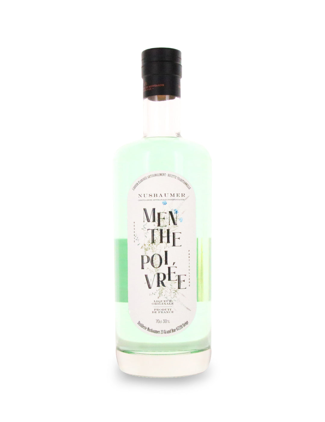 Distillerie Nusbaumer - Liqueur de Menthe Poivrée