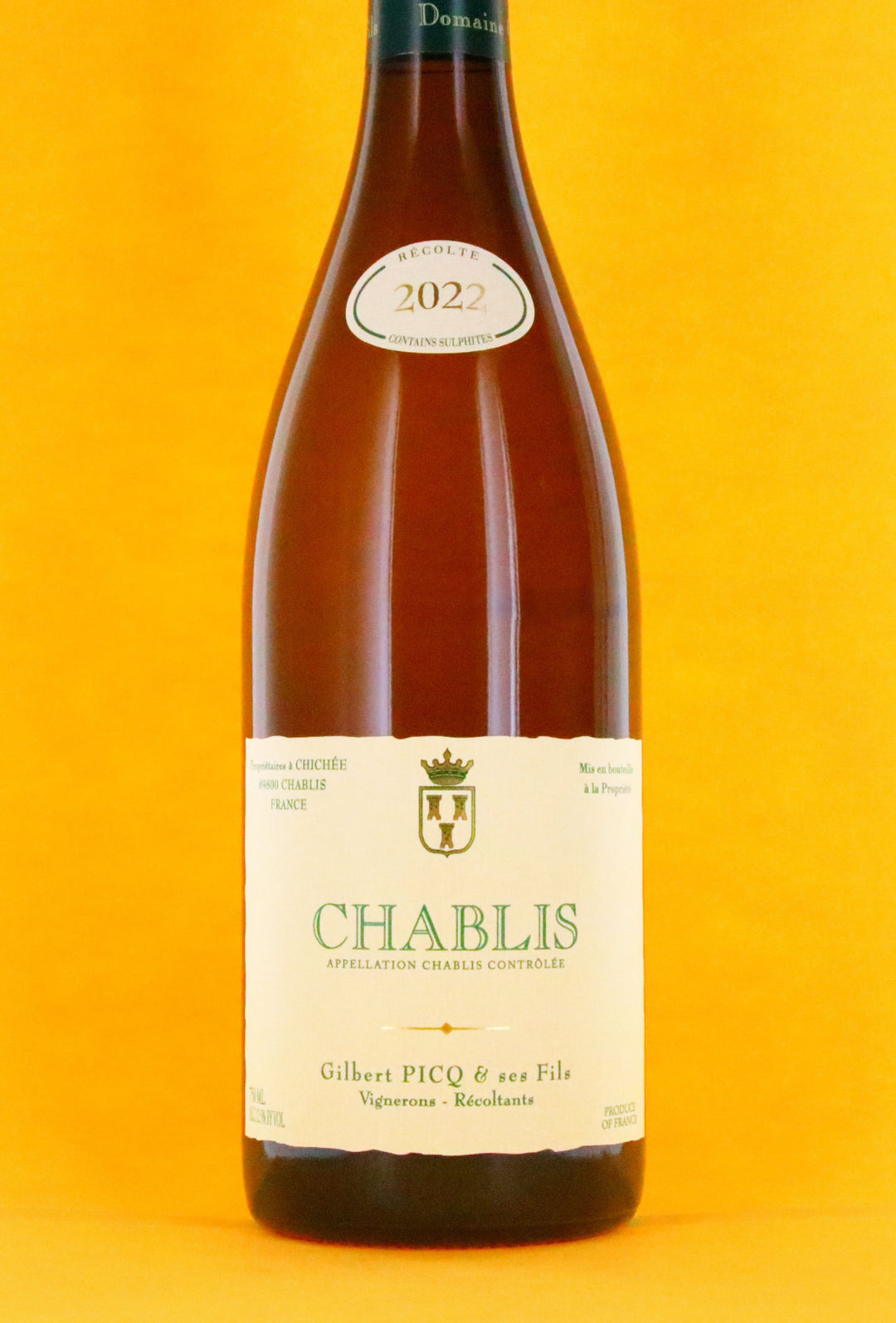 Domaine Gilbert Picq et Fils - Chablis 2022
