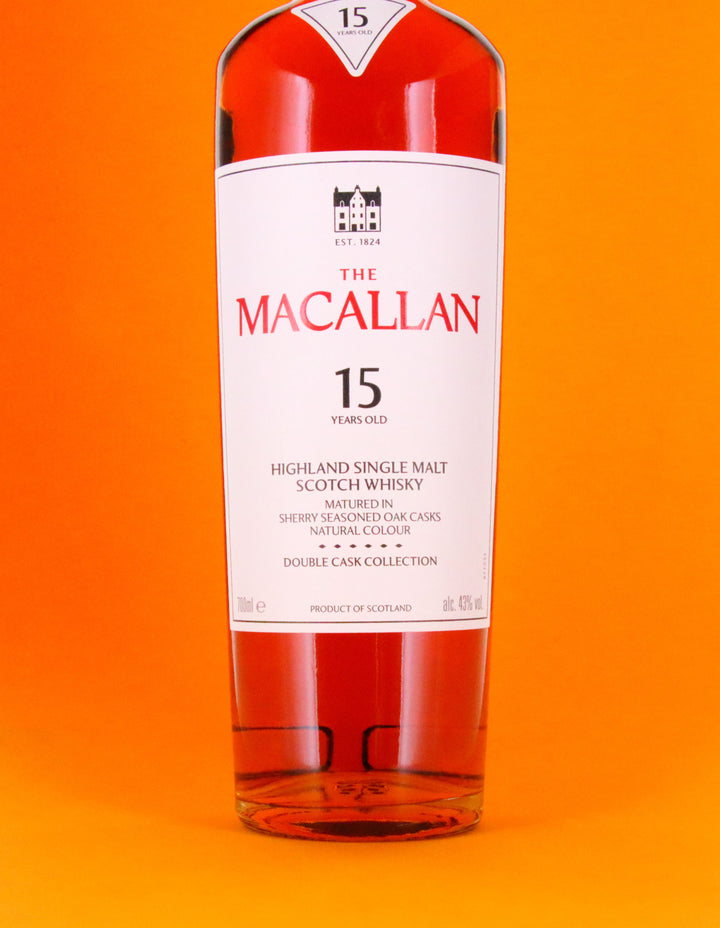 Macallan - Highland Single Malt Whisky "Double Cask" 15 Ans