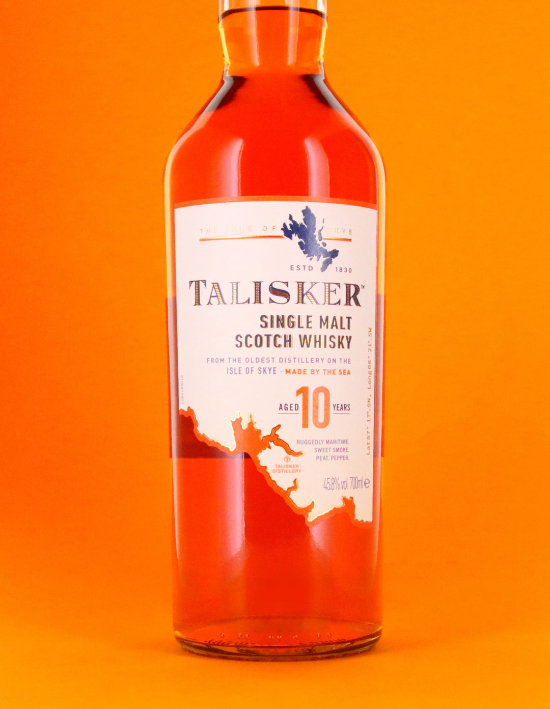 Talisker - Iles of Skye Single Malt Whisky 10 Ans