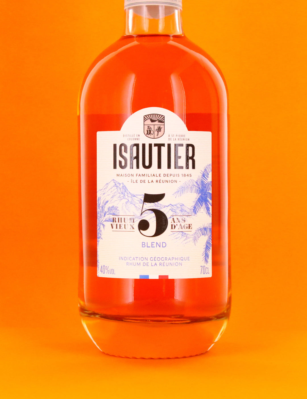 Rhum agricole Isautier  5 Ans