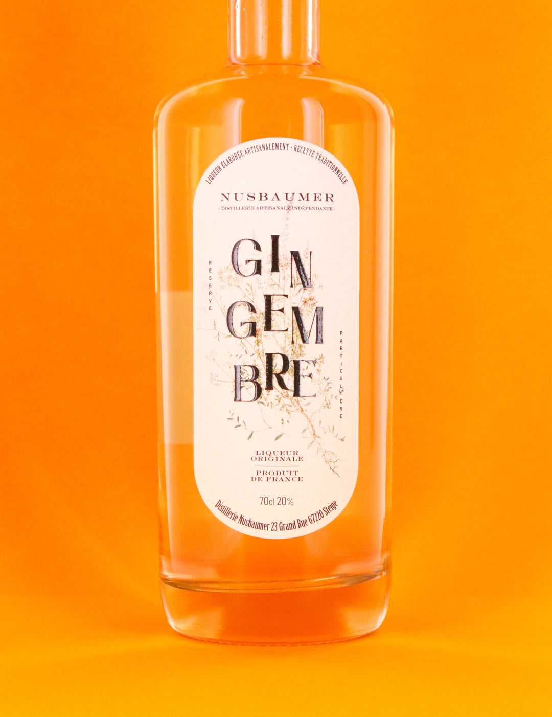 Distillerie Nusbaumer - Liqueur de Gingembre