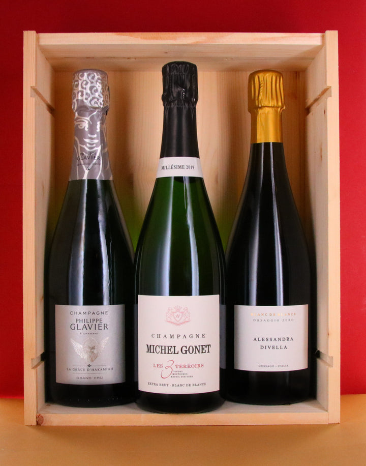 Pour remercier ou célébrer avec des bulles - Coffret 3 bouteilles
