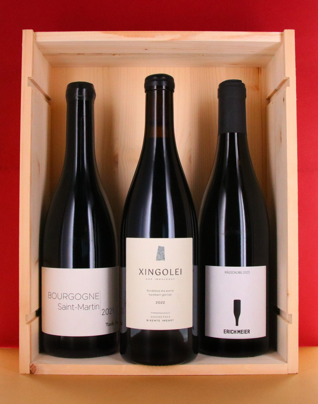 Pour les amateurs éclairés - Coffret 3 bouteilles