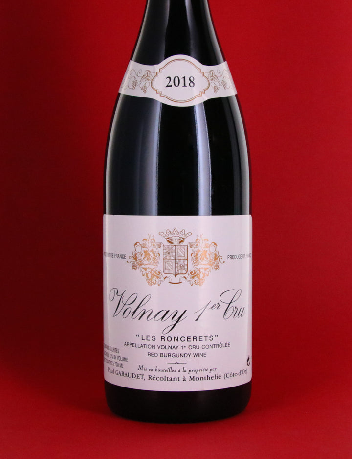 Domaine Paul Garaudet - Volnay 1er Cru "Les Roncerets" 2018