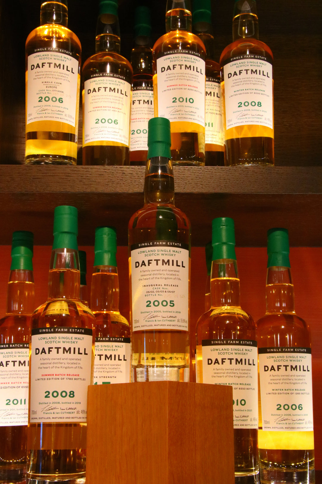 Daftmill - Collection 15 bouteilles (2005-2011)