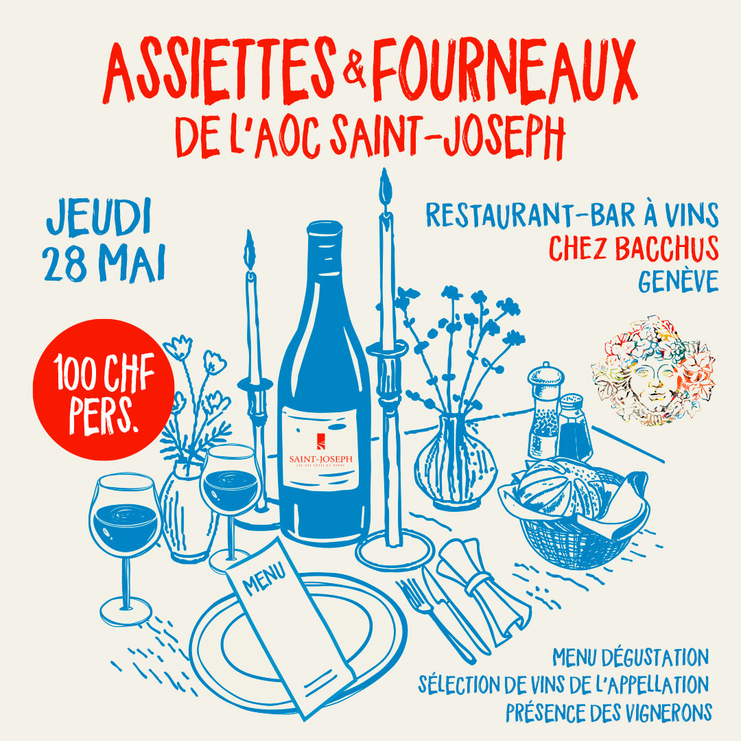 Soirée Assiettes et Fourneaux de l'AOC Saint-Joseph - 28 Mai 2026