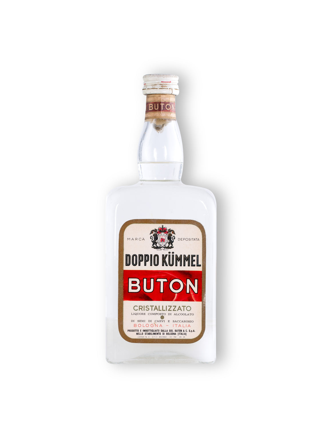 Buton - Liqueur Doppio Kummel  1949/1959