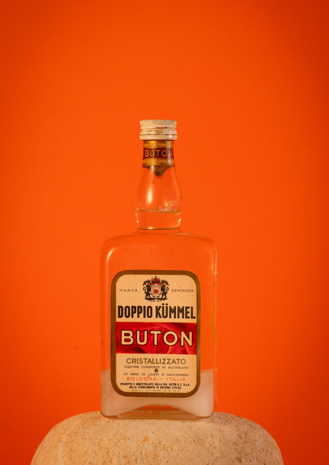 Buton - Liqueur Doppio Kummel  1949/1959