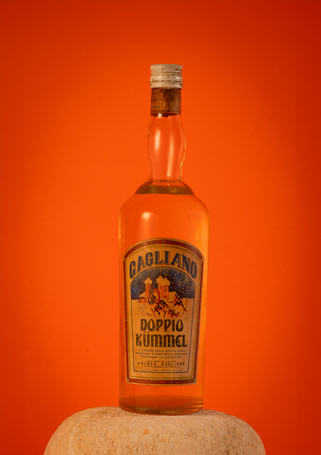 Gagliano - Liqueur Doppio Kummel  1960/1970