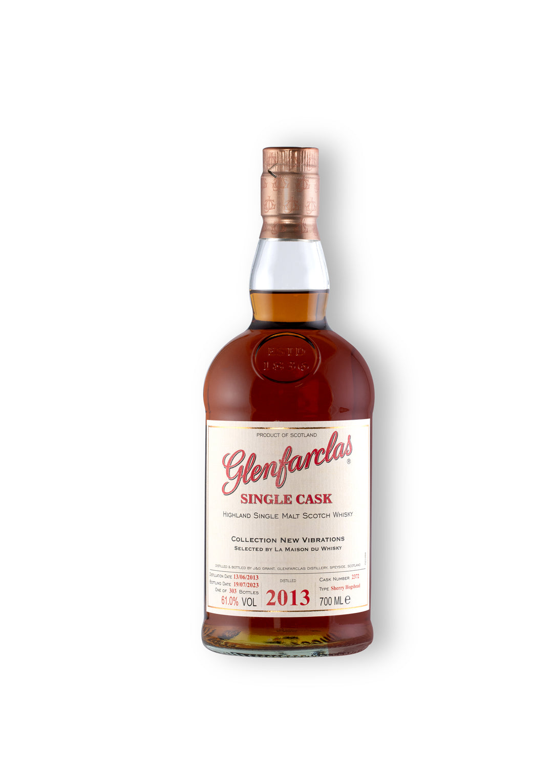 Glenfarclas - Highland Single Malt Whisky "Family Cask" 10 Ans 2013