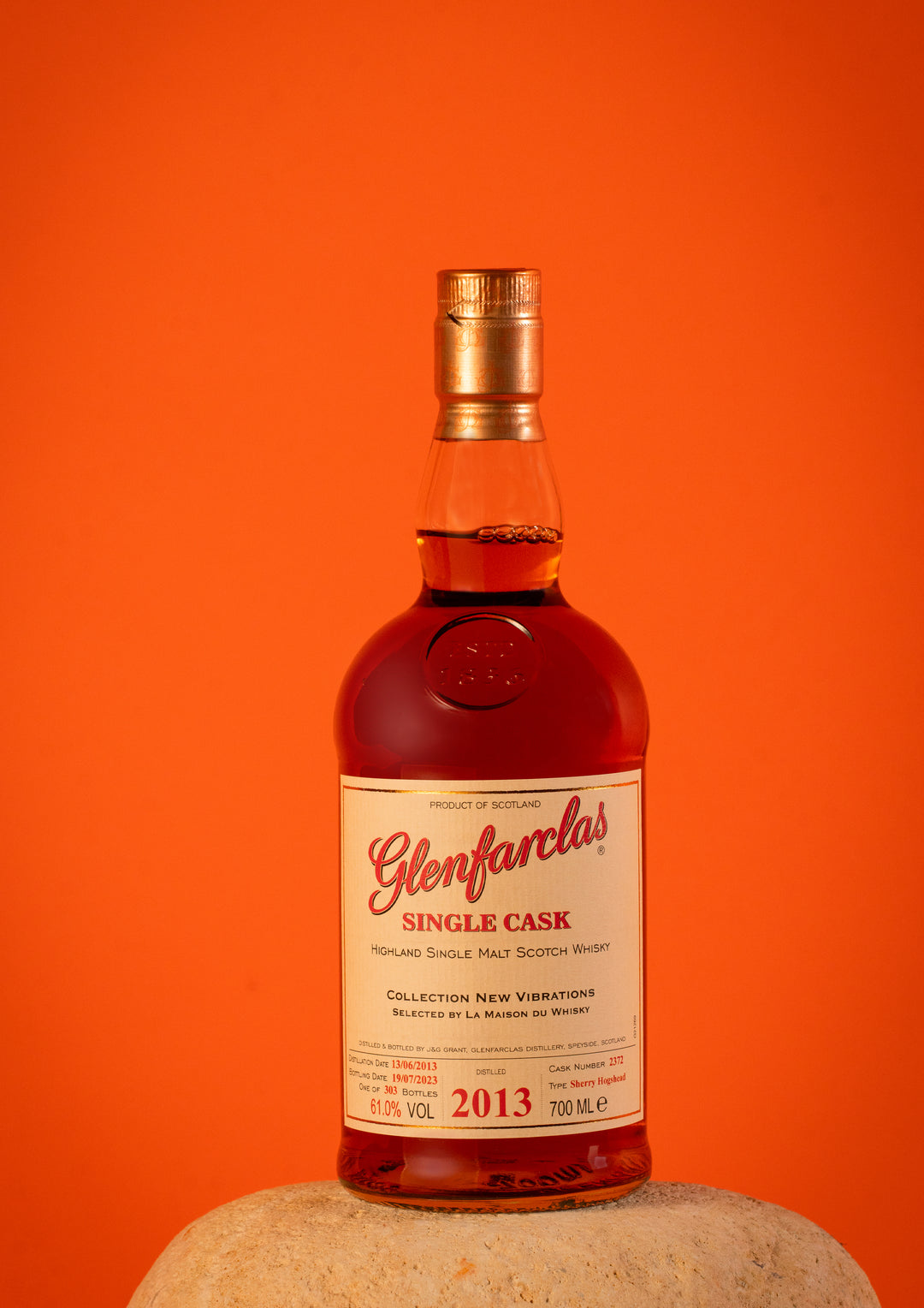 Glenfarclas - Highland Single Malt Whisky "Family Cask" 10 Ans 2013