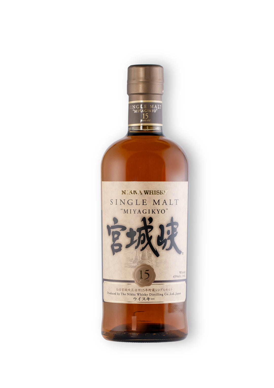 Nikka - Japanese Single Malt Whisky "Miyagikyo" 15 Ans